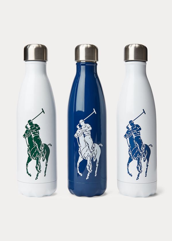 Botella De Agua Polo Ralph Lauren Hombre Azul Marino / Blancos - Polo S'well - CBMHN8694